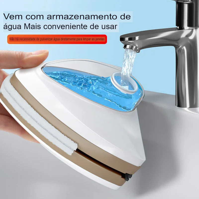 MasterClean Limpador de Vidros Dupla Face Magnético