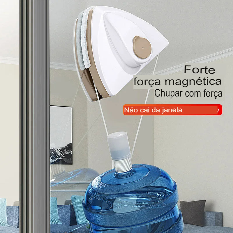 MasterClean Limpador de Vidros Dupla Face Magnético