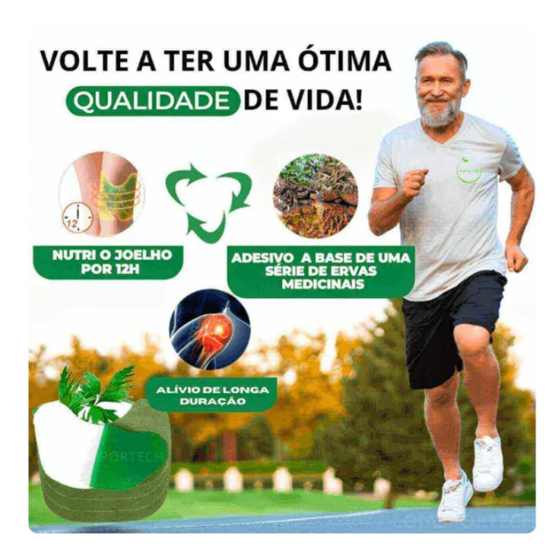 Adesivos de Recuperação Natural Flexlive Alivio de Longa Duração