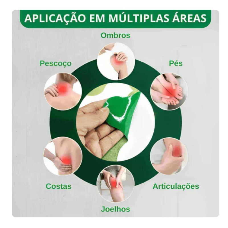 Adesivos de Recuperação Natural Flexlive Alivio de Longa Duração