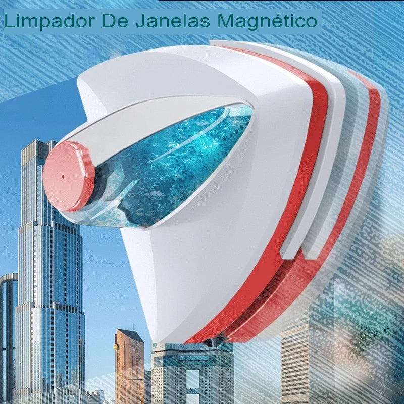 MasterClean Limpador de Vidros Dupla Face Magnético